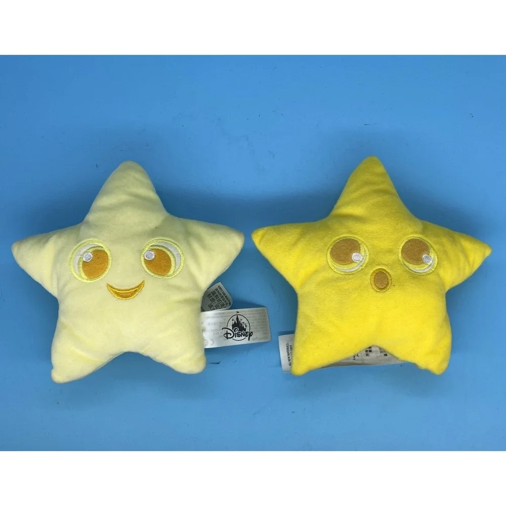 Pack Disney Parks Pixar Pier La Luna Star Yellow Smiling & Surprised 6.5